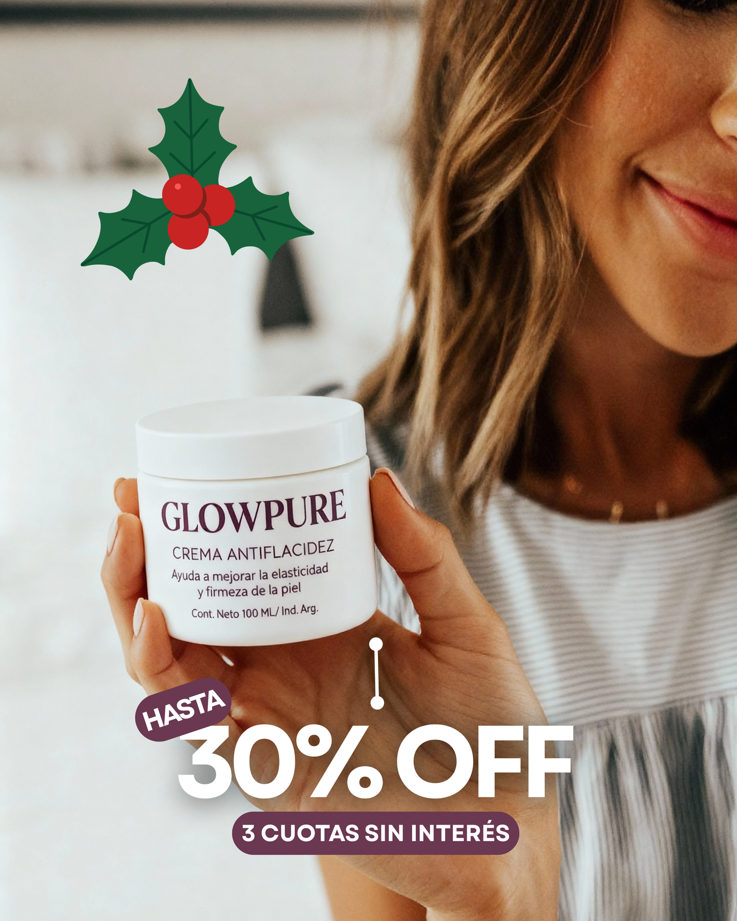 Crema Anti Patas de Gallo y Líneas de Expresión GlowPure